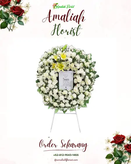 Krans Bunga Duka Tukinggedong